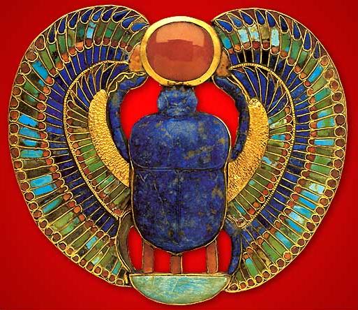 Pectoral in the Form of a Winged Scarab