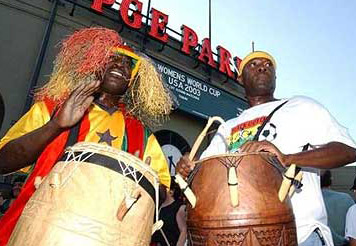 African Cup crazy fans