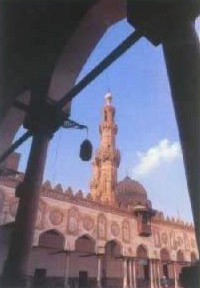 Another view of the Al Azhar Mosque in Cairo, Egypt