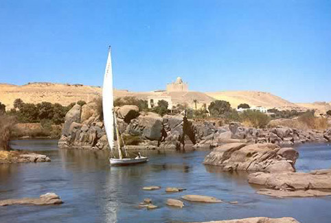 The Nile Cataract at Aswan