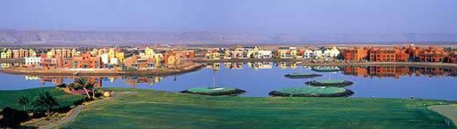 The Resort Village of El Gouna, an upscale community on Egypt's Mainland Red Sea Coast