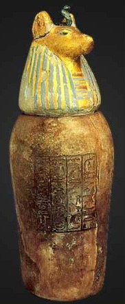 Canopic Jar from the Tomb of Psusennes
