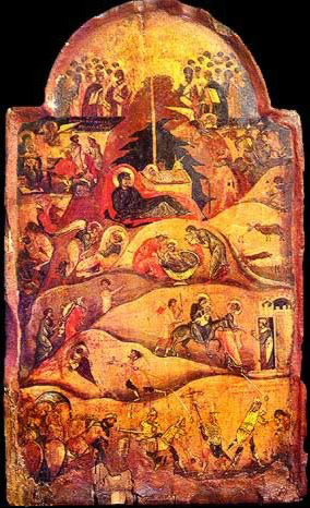 The Nativity - Icon in the Monastery of St. Catherine