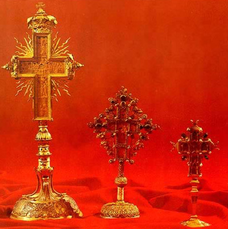 Carved Wooden Crosses - A part of the collection of artifacts belonging to the Monastery of St. Catherine
