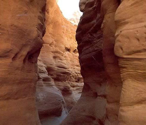 Entrance to the Colored Canyon in the Sinai