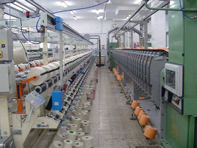 A modern cotton production facility in Egypt