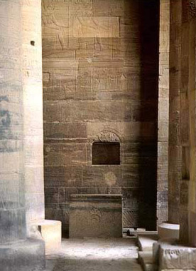 A Combination of Religions as the Island of Philae, with a church set up in the Temple of Isis