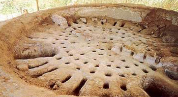 The largest Kiln known from the Greek world, located on the shores of Lake Mariut