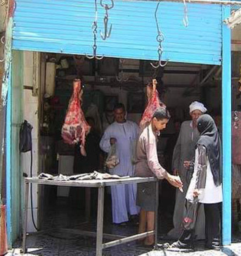 The local butcher shop