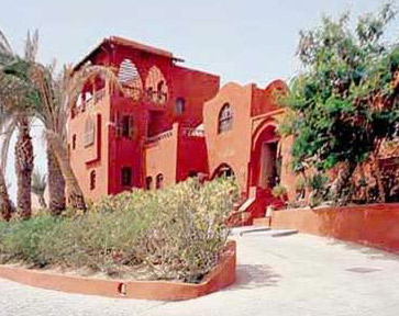 View of el Gouna resort near Hurgada