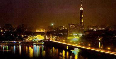 Night View of Cairo
