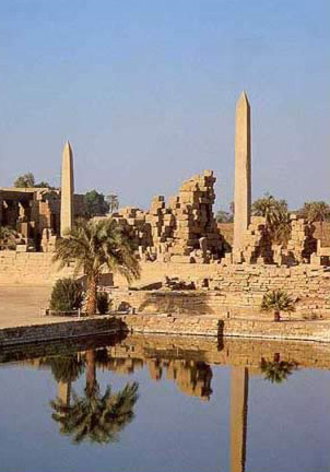 Sacred Lake at Karnak