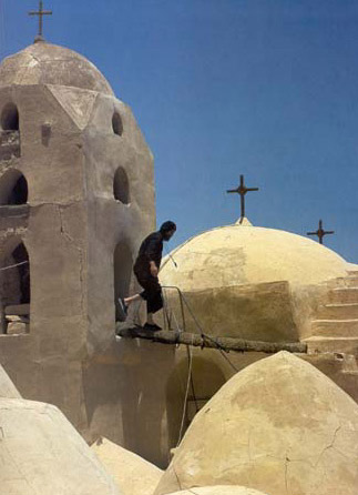 Priest in Wadi el-Natrun