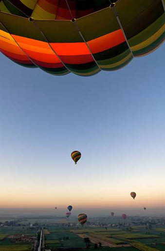 Balloon Trip over Luxor Area