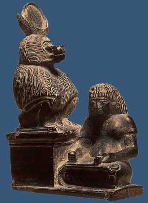 Thoth as a Baboon