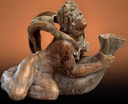 Satyr with a Wineskin