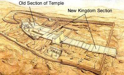 A general view of the temple site at Serabit el-Khadem