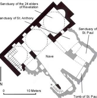 Plan of the Church of St. Paul in the Monastery