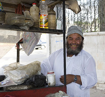 Cooking in the City of the Dead in Cairo