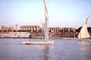 The Nile in front of Luxor Temple