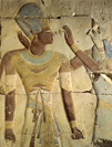 King Ramesses is Given Life by Horus