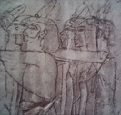Sketches at the Private Tomb of Ramose