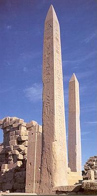 Obelisk of  Tuthmosis I and Hatshepsut at Karnak