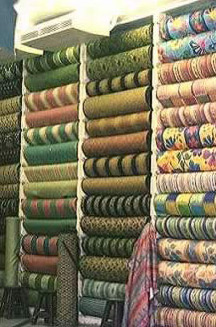 Cloth at Wekalat Al-Balah market in Cairo, Egypt